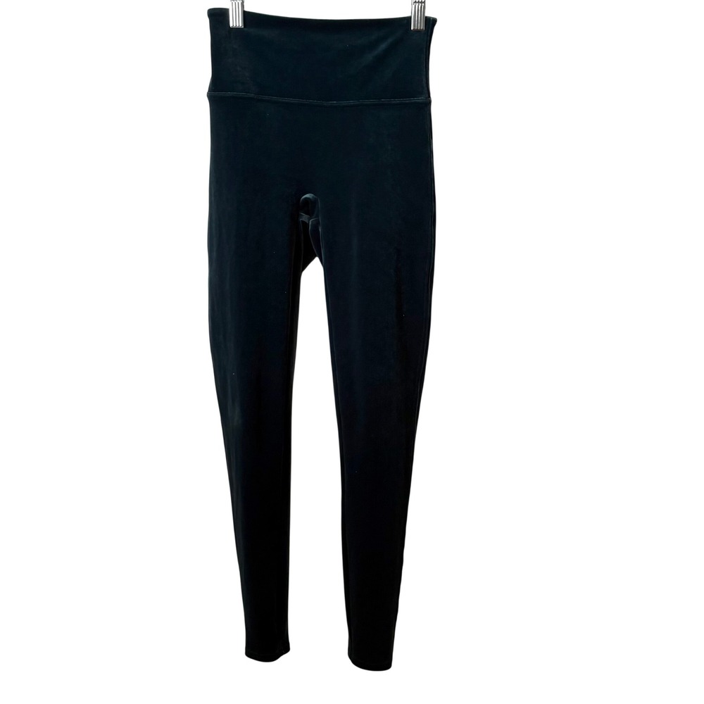 Spanx Women's Emerald Green Velour Leggings in‎ Size S